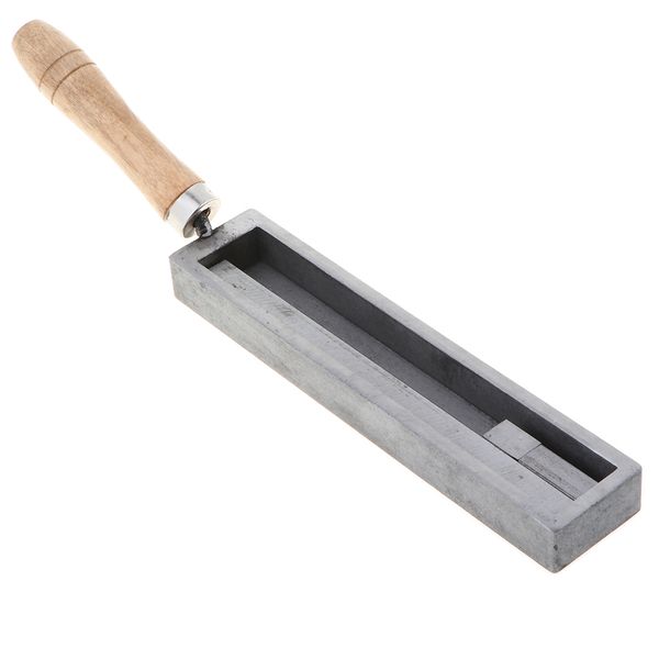 

sheet bar gold silver casting chisel jewelry groove bar mould making tool, Slivery;golden