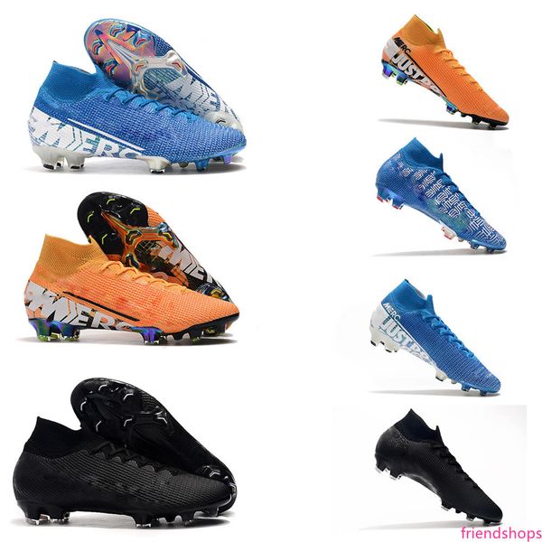

2019 mens superfly 7 elite se fg soccer shoes mercurial vapors 13 elite fg ronaldo cr7 soccer cleats durable indoor cleats