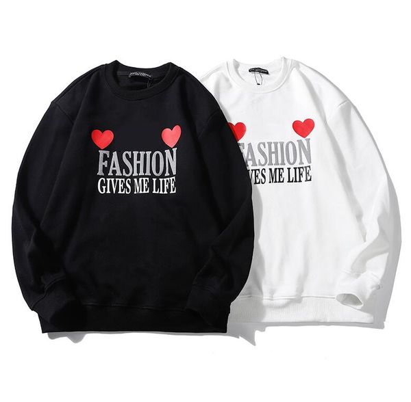 

осень люкс толстовки мужчины женщины толстовки с буквами пуловер mens конструктора hoodies mens с длинными рукавами топы одежда m-2xl факуль, Black