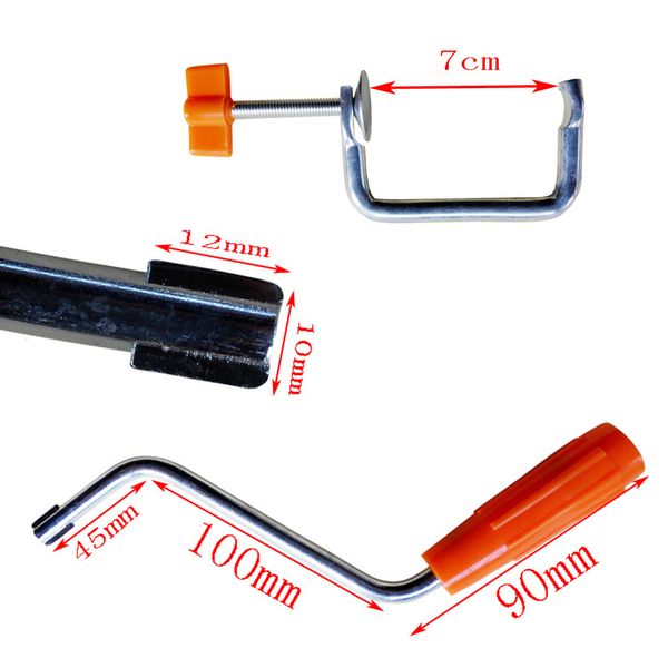 

clip tool parts kitchen accessories handheld fixing home metal manual handle pasta machine holder noodle maker replacement