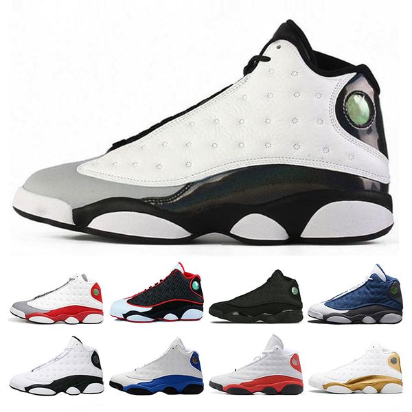 

13 13s Mens Basketball Shoes Phantom Hyper Royal Italy Blue Bordeaux Flints Chicago Bred DMP Wheat Olive Ivory Black Cat Shoes