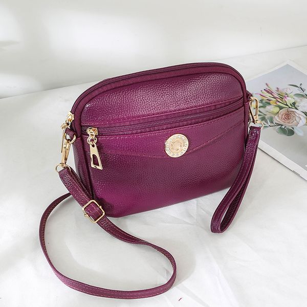 

2020 new sweet fashion female handbag multi-function dual-use messenger shouldebag high-quality pu leather women cross body bag