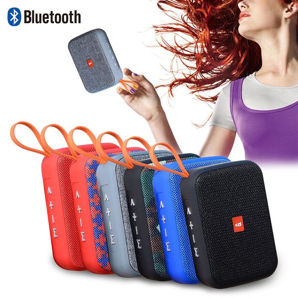 

portable speakers wireless square bluetooth speaker stereo outdoor waterproof speaker support tf card 2000mah super battery capacity