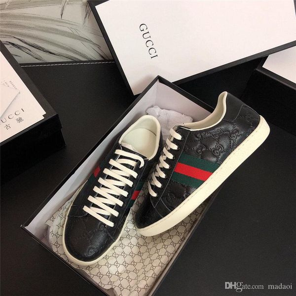 

18fw new style autumn men's casual shoes luxury brands spring fashion sneakers men loafers male mixed colors canvas shoes lisy1, Black