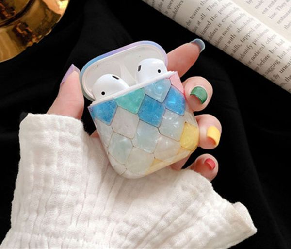 

gradent colors case for airpods 1/2 tpu soft ultra thin case shield protector earphone sleeve pouch for air pods for airpods case