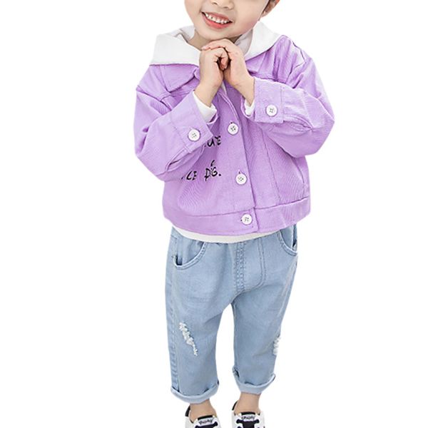 

autumn outfits baby girl long sleeve letter print hoodie sweatshirt cartoon coat trousers casual outfits, White