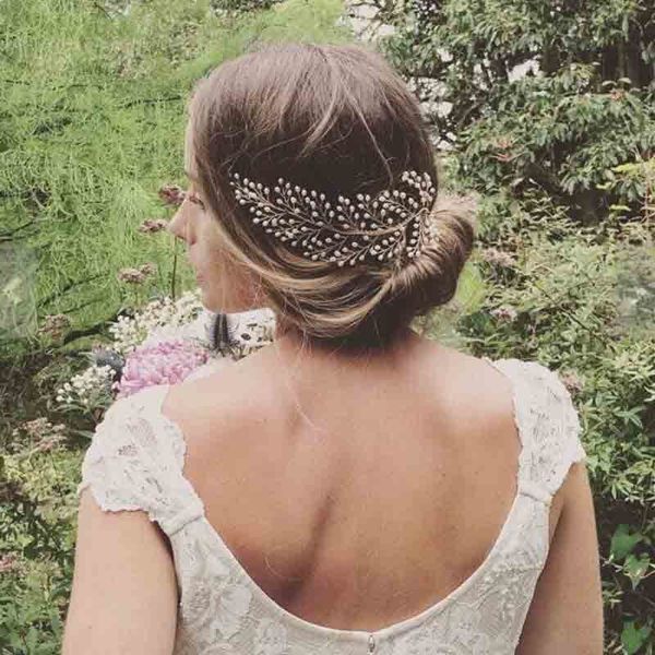 

noble simulated pearl bridal wedding head piece bride headwear hair combes handmade women party jewelry wedding hair accessories, White;golden