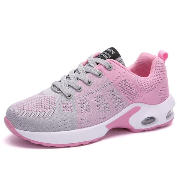 

2019 with box ladies spring and autumn breathable wild lightweight fashion casual women's shoes wholesale 36-39, Black