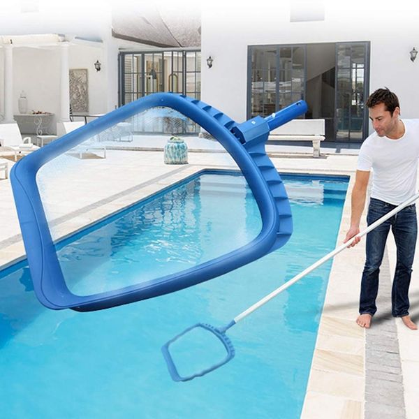 

heavy duty pool leaf rake fine mesh рама чистый бассейн скиммер очистители бассейн спа инструмент другое для дома и сада