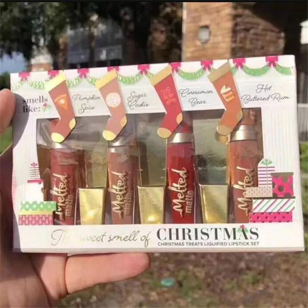 

Faced lip makeup et the weet mell of chri tma treat liquified lip tick et 4pc et melted matte lip tick et