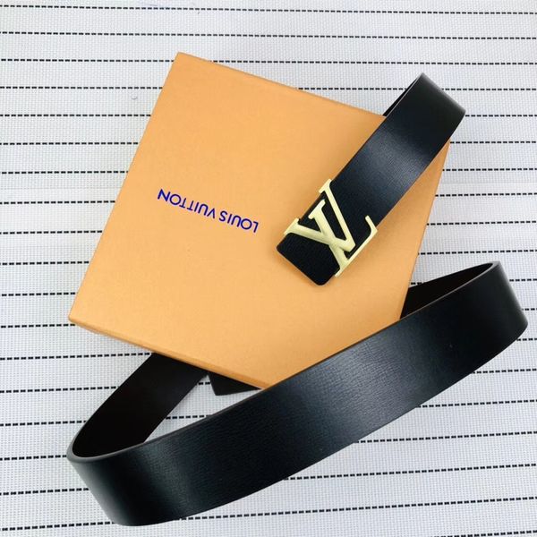 

2019 luxury de igner belt men aolly mooth buckle belt men de ign belt black color high brand wai tband no box