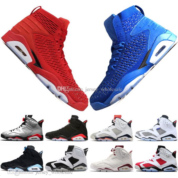 

sale 2019 bred vi 6 6s mens basketball shoes infrared 23 3m reflective tinker gatorade green red blue men sports sneakers designer trainers