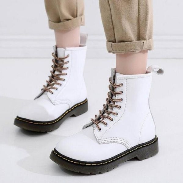 

men ankle boots matin shoes male man lace up vintage pu low heels shoe men's autumn warm booties sapato feminino chaussurec01909, Black