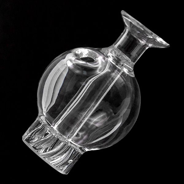 Raucherzubehör Spin Glass Carb Cap mit abgeschrägter Kante Cyclone Riptide für 25 mm Quartz Banger Domeless Nails Dab Rig Wasserpfeife