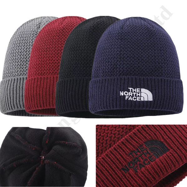 

brand winter crochet hats the north women men fleece beanie gorro face knitted hat trendy wool cap outdoor sports ski cap headwear c92503, Yellow