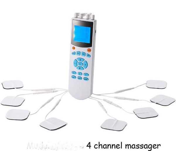 Eletrônico Pulso Dezenas Unidade massageador elétrico estimulador muscular Dor Terapia Mini Acupuntura
