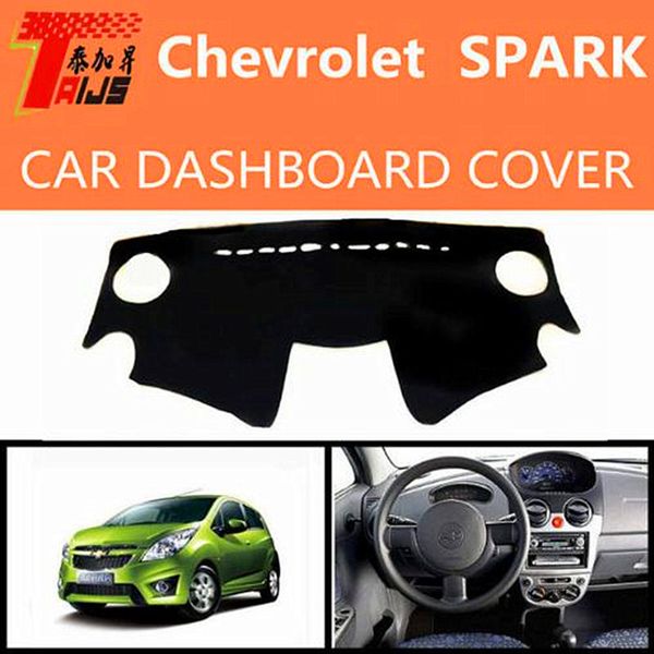 

taijs left hand drive car dashboard mat cover for spark casual style auto dashboard pad for spark
