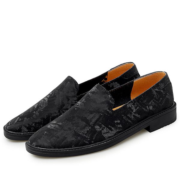 

new italian oxford shoes for men mens patent leather wedding shoes mens pointed toe dress classic business, Black