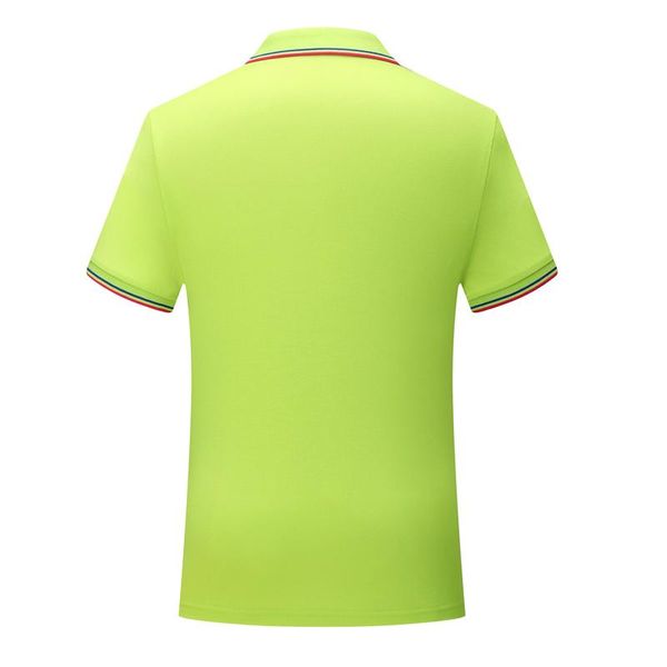 

polo shirt uniform green sd chongfu 899042new striped collar short sleeve men and women comfortable breathable t-shirt, Black
