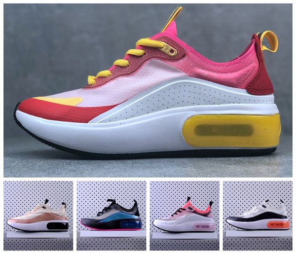 

arrival dia se black pink running shoes for women men luxury designer red grey dias se racer womens mens sports sneakers 5-11, White;red