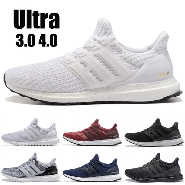 

2019 Ultra boost 3.0 4.0 Мужчины кроссовки Лучшее качество Ultraboost Oreo Серый Дизайнерская обув