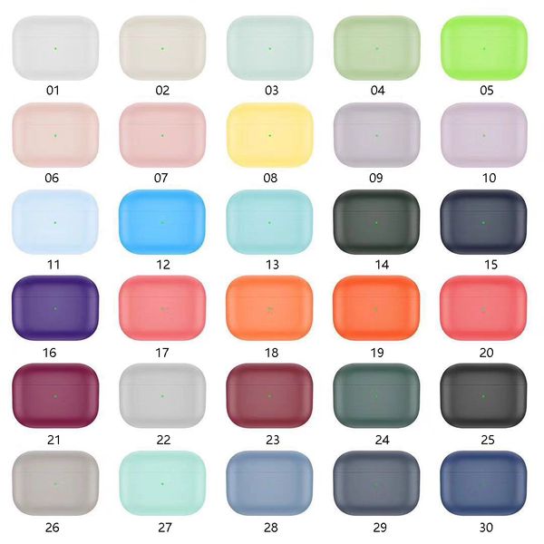 

untra тонкий силиконовый чехол для airpods pro tpu защитный чехол bluetooth наушники чаринг чехол сумка