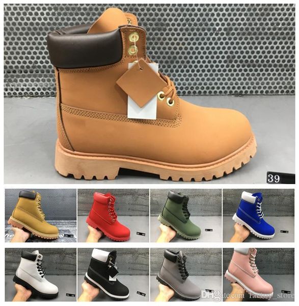 

2018 winter leather boots men women martin boots running shoes for men sneakers brown ankle boots snow boot western cowboy boot size 36-46, Black