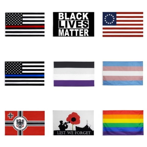 

digital printing and customized 3x5 ft 100d polyester department of the army american flag with two metal grommets#787