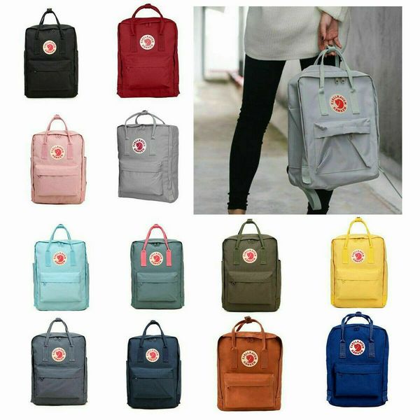 

Swedi h fox tudent waterproof backpack men women fa hion tyle de ign houlder bag junior high chool canva ruck ack brand port handbag