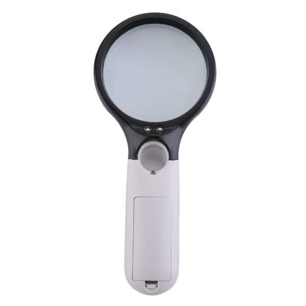 2019 Portable 10x 20x 3 Led Lights Handhold Magnifier Double 2019 Portable 10x 20x 3 Led Lights