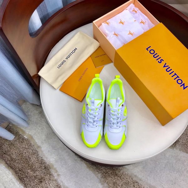 

women sneakers, high-end of loius vutton casual shoes, 2020 counter global synchronized sports casual shoes, fabric pearlescent size:35-41, Black
