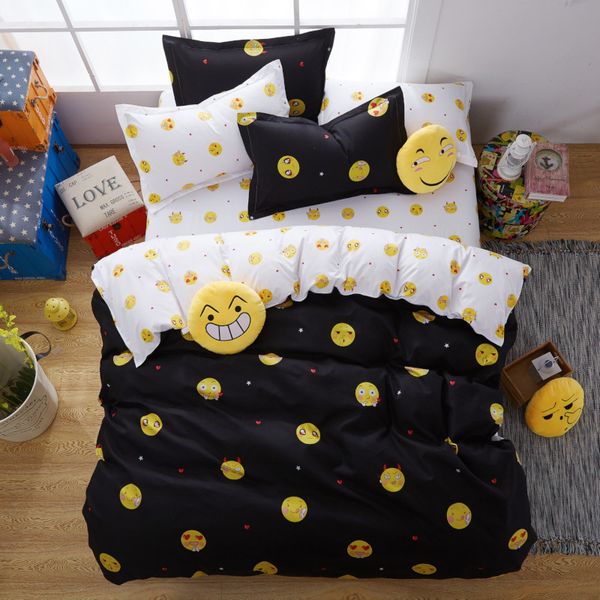 

us twin full  king size comforter set cartoon cute bedding set duvet cover and pillowcases