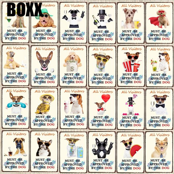 

дом не мурлыкает без собачьей таблички металлический винтажный настенный бар домашнее искусство зоомагазин ретро ремесло декор 30х20см метал