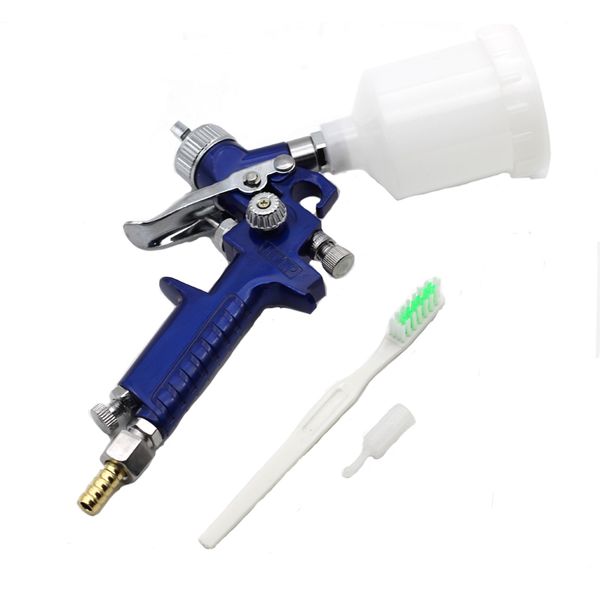 

professional air spray gun paint sprayer gravity feed airbrush kit car furniture painting spraying tool h-2000 0.8mm/1.0mm