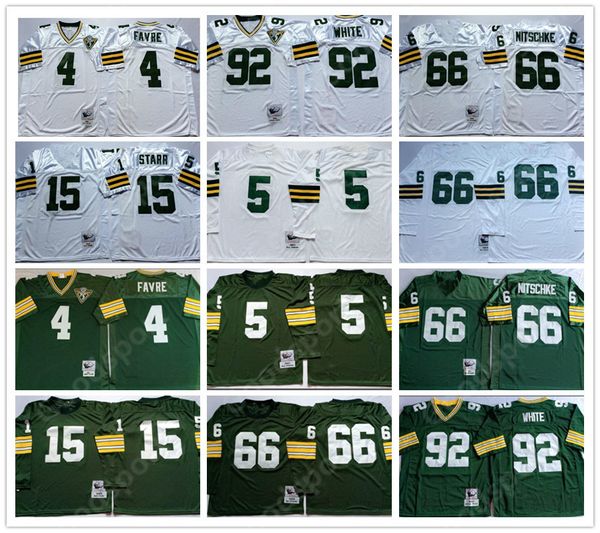 

retro jerseys nitschke white starr favre hornung classic sport vintage shirts gift hockey, Black;red