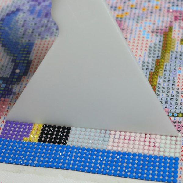 

sewing accessories adjustment diamond painting mold home craft supplies plastic correction tool drawing corrector modern durable, Black