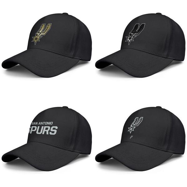 

мужские и женские бейсболки баскетбол регулируемая персонализированная мода дальнобойщик шляпа сан антонио шпоры градиент золото серый черны, Blue;gray