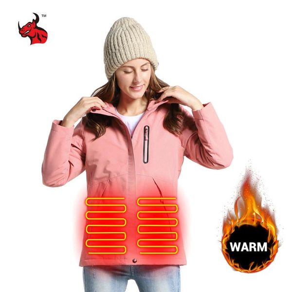 

motorcycle jacket usb infrared electric heating men women waterproof winter thermal clothing hooded motorcycle electric jacket