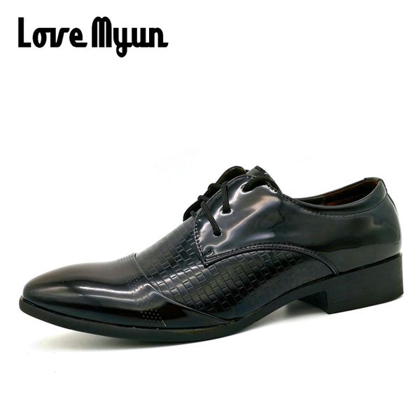 

clearance sale middle-aged men's fashion dress shoes mens pu leather black dad shoes business nightclubs wedding kc-762
