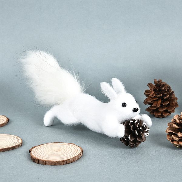 

christmas tree hanging cute foam squirrel bird pendant for home festive party decoration animal drop ornament crafts supplie new