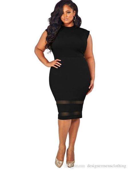 

плюс размером платье лето рукава o-образный вырез сексуального платье тощего дизайнер щитовой чистая пряжа lady женская одежда, Black;gray