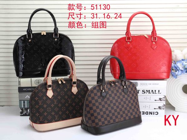 

fashion shell bag women handbag leather flower embossed shoulder bags crossbody bag messenger handbags with lock shoulder strap