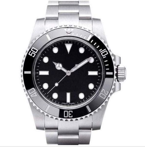 

Luxury men watch automatic mechanical no date watche 2813 movement mechanical ceramic wri t watch 114060 tainle teel luminou watch