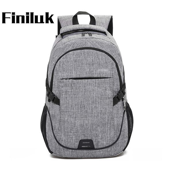 

finiluk new men double shoulder bag business computer backpack high capacity leisure travel bag schoolbag dbix042 pm49