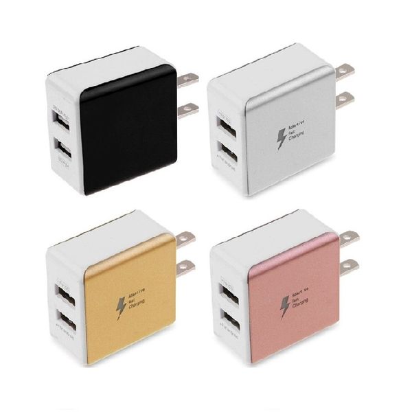 

2.1a двойной usb порты us ac дом стены зарядное устройство адаптер питания для samsung s7 s8 примечание 8 htc android телефона пк