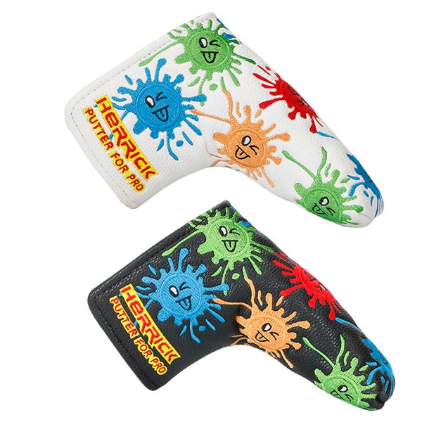 

brand new golf putter head cover pu putter clubs for blade golf ing