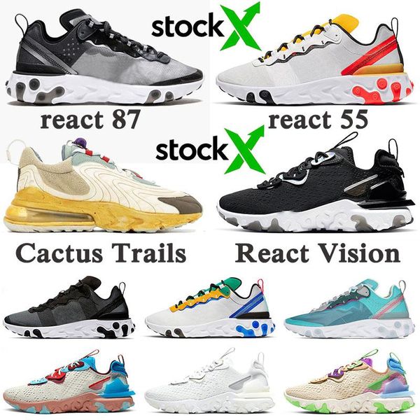 

new quality react vision element 55 87 undercover eng cactus trails mens running shoes stock x reacts sneakers trainers womens sports shoes