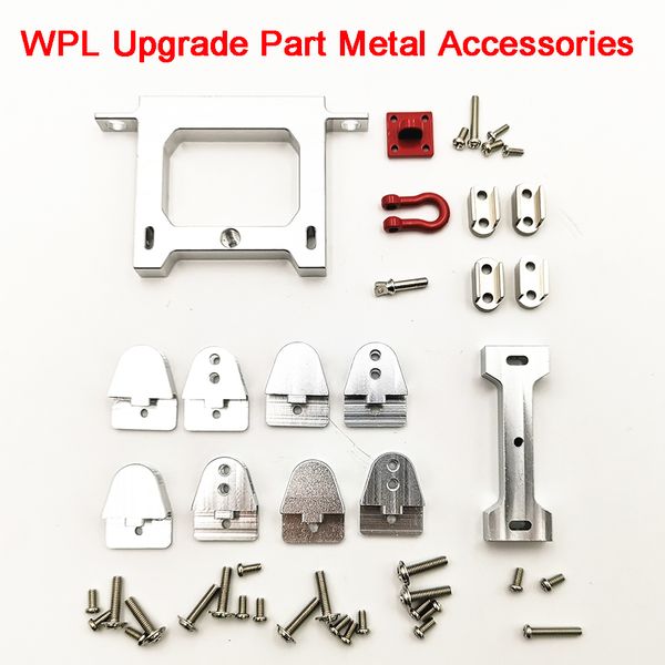 

четыре / шесть колес военного командование грузовик металл шасси фитинги для wpl b-36 b-14 b-24 b-16 c-14 jjrc q60 64 rc автомобиля