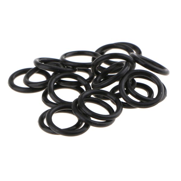 

20 pieces replacement twin cam oil drain plug o-rings rubber for harley