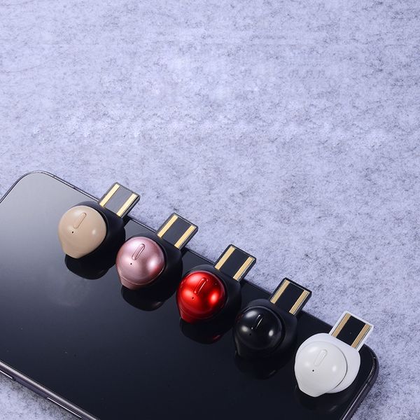 

bluetooth headset mini single earphone wireless vehicle-mounted usb magnetic charging base portable bluetooth headset small invisible
